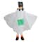Ghost, Pumpkin & Bat Standing Halloween Kid Figures Set